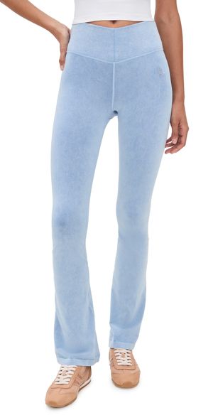 FP Movement Go To Smooth Flare Leggings Washed Denim Blue M/L