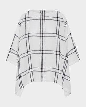 DPS Scoop-Neck 3/4-Sleeve Top (Mid Plus Length)