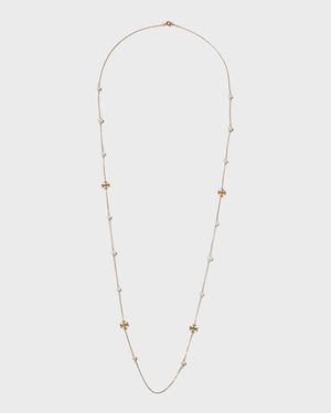 Kira Pearl Delicate Long Necklace
