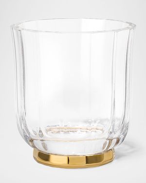 Delmara Crystal Votive Hurricane