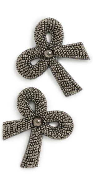Deepa Gurnani Deepa By Deepa Gurnani Kane Earrings Gunmetal One Size