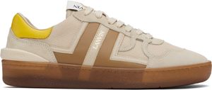 Lanvin Beige Clay Mesh Sneakers