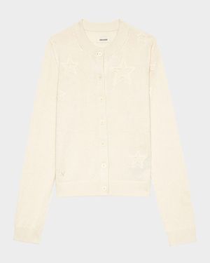 Alpha Seco Stars Cardigan