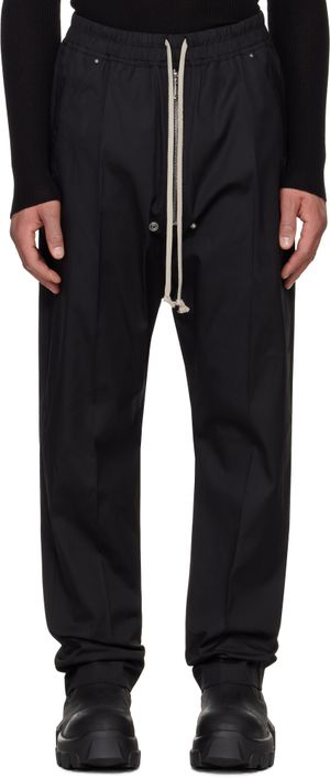 Rick Owens Black Hollywood Bela Trousers