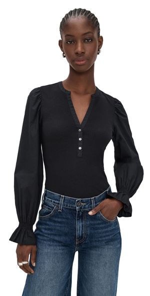 Cinq à Sept Gianna Top Black XS