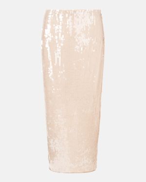 Casey Sequined Midi Skirt