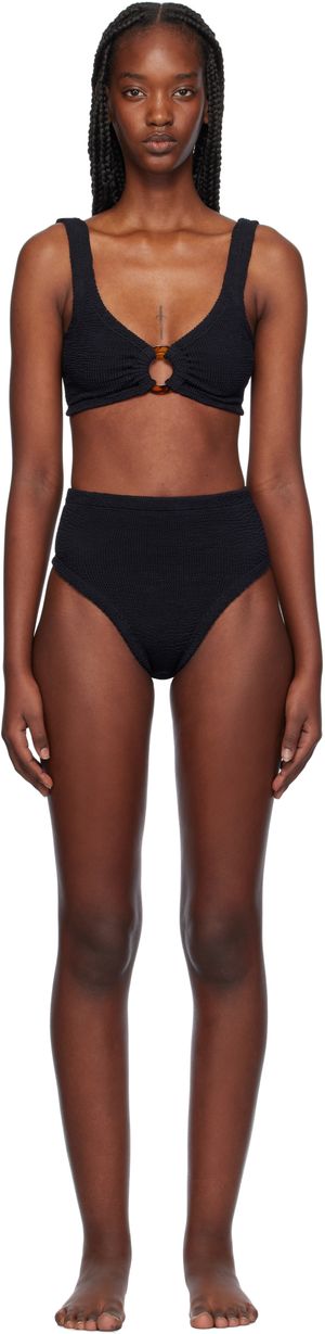 Hunza G Black Nadine Bikini