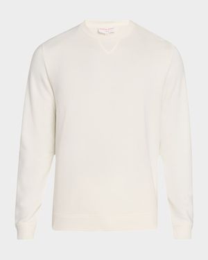 Men's Quinn Cotton-Modal Loopback Crewneck Sweatshirt