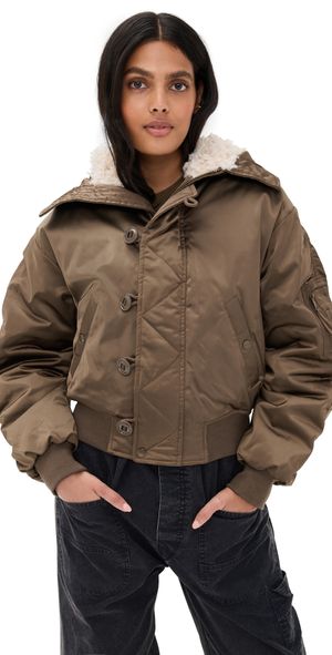 Isabel Marant Étoile Elisa Jacket Khaki 44