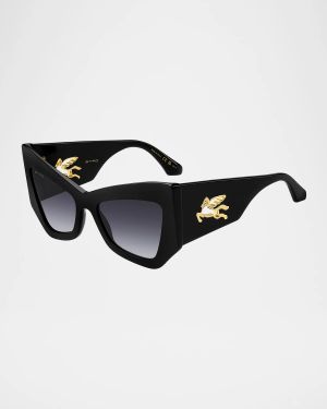 Etromania Acetate Butterfly Sunglasses