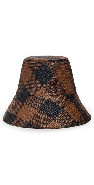 Johanna Ortiz Iconic Black/Wood Heaven and Earth Hat Iconic Black/Wood L