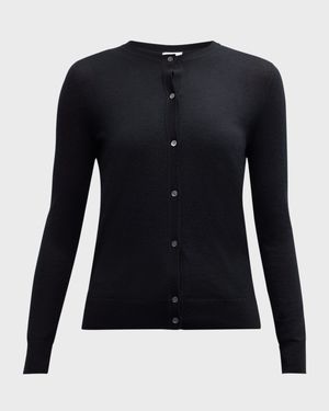 Cashmere Crewneck Cardigan