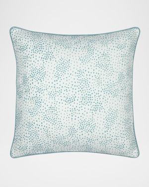 Speckle Indoor/Outdoor Pillow, 20" Square