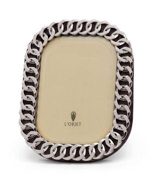 Cuban Link Picture Frame, 4" x 6"