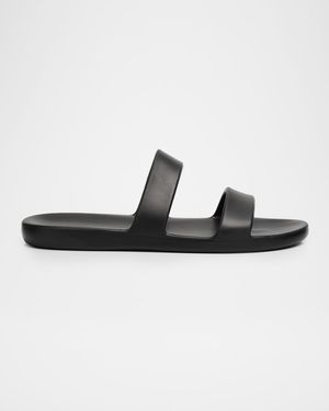 Foam Rubber Dual-Band Slide Sandals