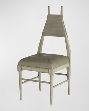 Biziki Leather Dining Side Chair