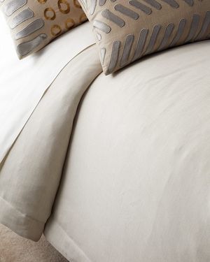 Savannah Herringbone Duvet, Queen