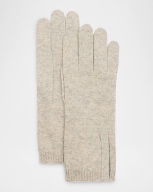 Cashmere Glove with Monili Detail