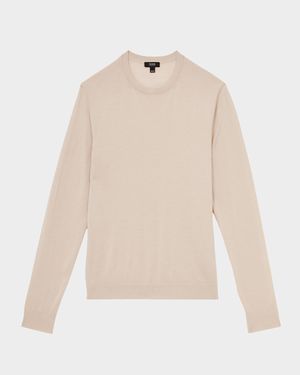 Men's Wessex Merino-Wool Crewneck Sweater