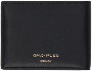 Common Projects Black Standard Wallet