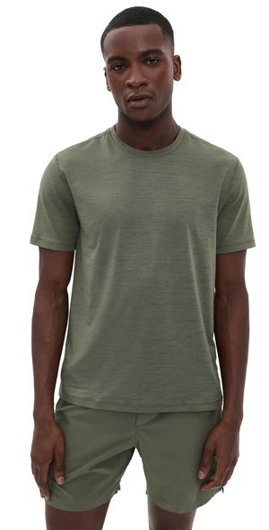 Ten Thousand Interval Shirt Od Green M