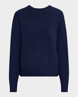 Oversized Cashmere Crewneck Sweater