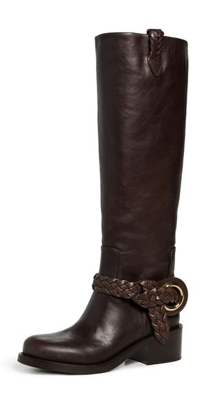 Zimmermann Helix High Boots Chocolate 36
