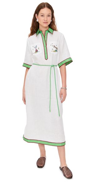 ALÉMAIS Play Polo Dress Cream 12