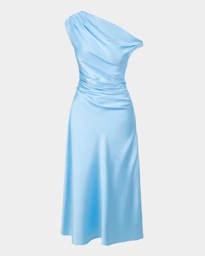 Phare Silk Midi Dress