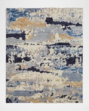 Maypole Hand-Knotted Rug, 6' x 9'