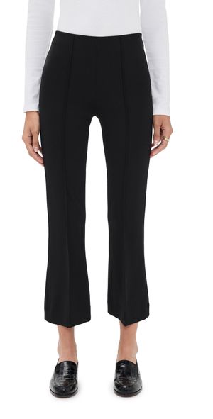 rag & bone Irina Ponte Kick Flare Trousers Black XXS