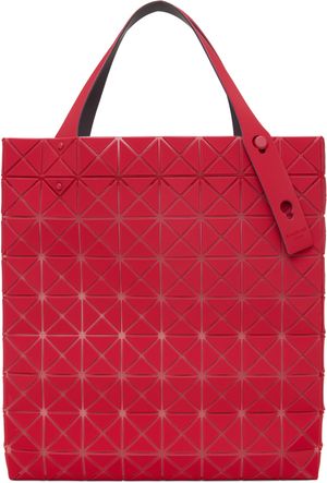 BAO BAO ISSEY MIYAKE Red Prism Plus Tote