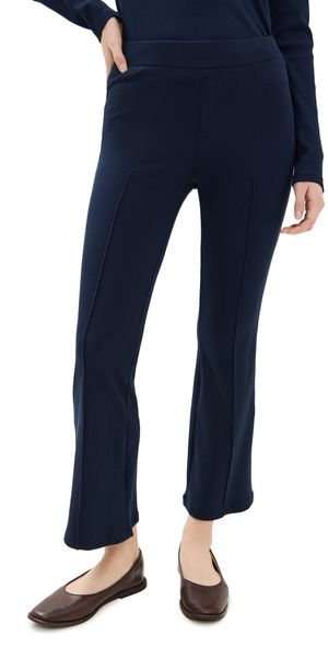 DONNI. The Rib Kick Flare Pants Navy XXL