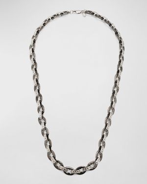Men's Romero Sterling Silver Chain Link Necklace