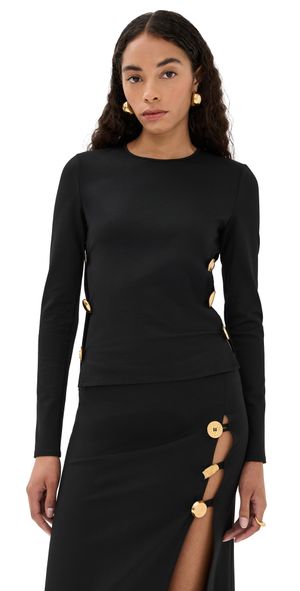 FRANÇOISE Emmanuelle Top Black 40