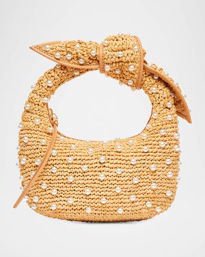 The Josie Knot Pearly Top-Handle Bag