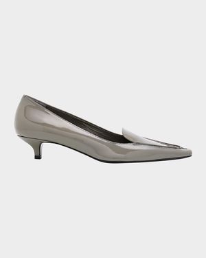 Patent Leather Slingback Pumps
