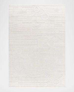 x Frank Lloyd Wright Foundation Transcendence Hand-Knotted Rug, 8' x 10'