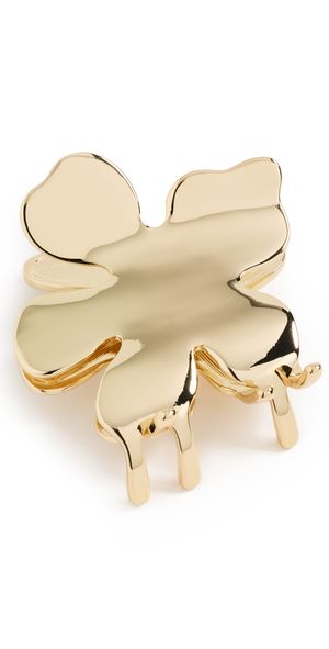 Lele Sadoughi Lily Claw Clip Gold One Size