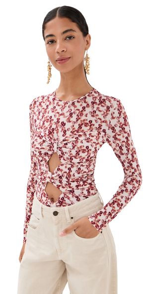 Isabel Marant Gladice Top Garnet 38