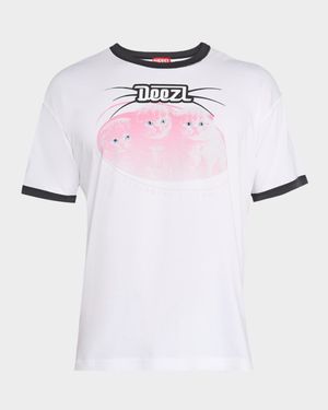 Men's T-Norm-Cuff Graphic T-Shirt