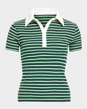 Avalon Striped Polo