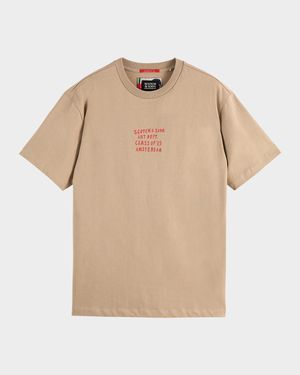 Men's Relaxed-Fit Artwork Graphic T-Shirt