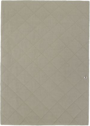 MM6 Maison Margiela Gray Quilted Scarf