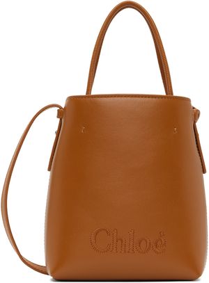 Chloé Tan Micro Sense Tote