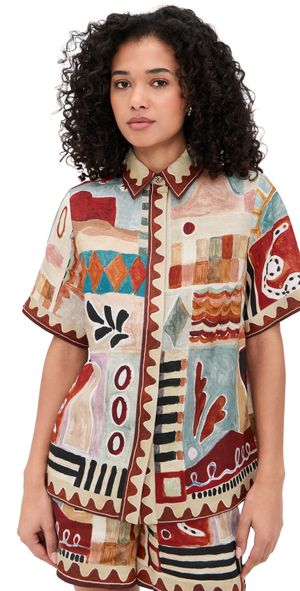 ALÉMAIS Michelle Shirt Multi 14