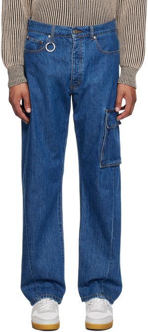 Études Blue Surface Jeans
