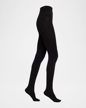 Mimi High-Rise Seamless Knit Footed Tights