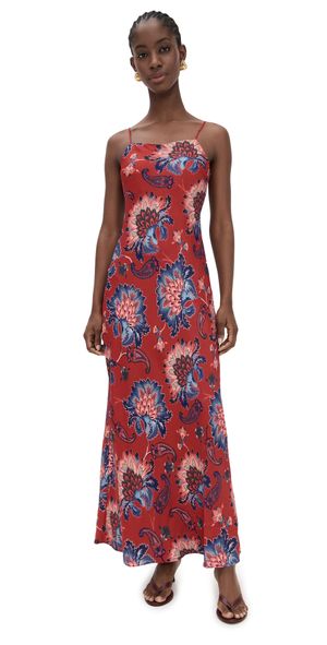 FARM Rio Luang Red Maxi Dress Luang Red L