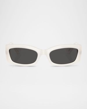 Ov5575su Rectangle Acetate Sunglasses